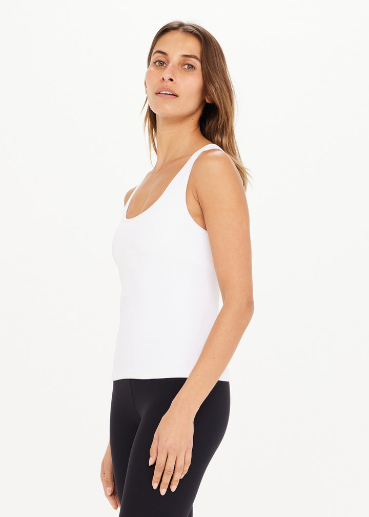 Balance Seamless Lenny Tank - White