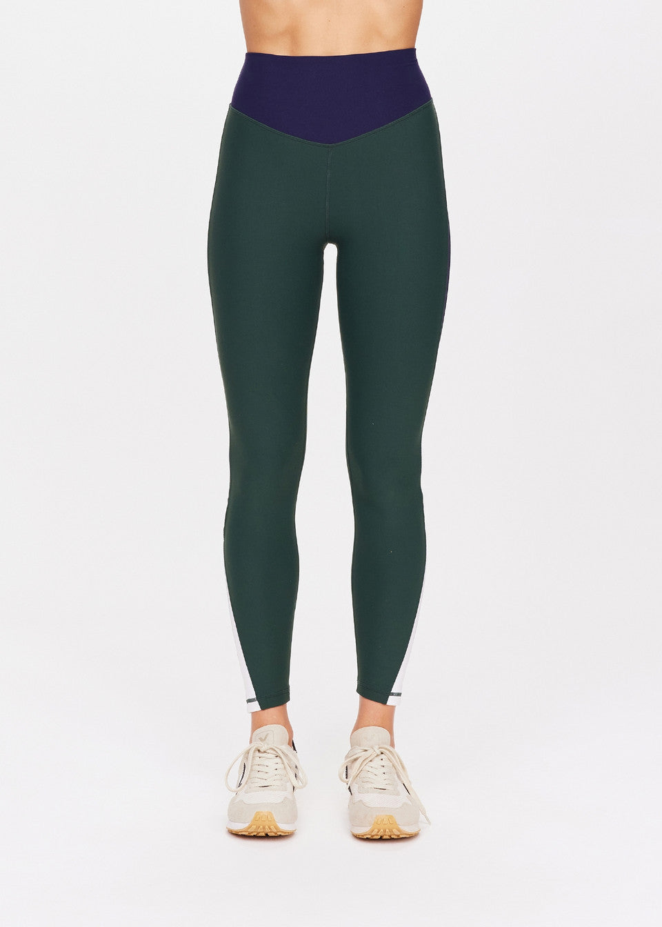 Playoff 25in High Midi Pant - Eden Green