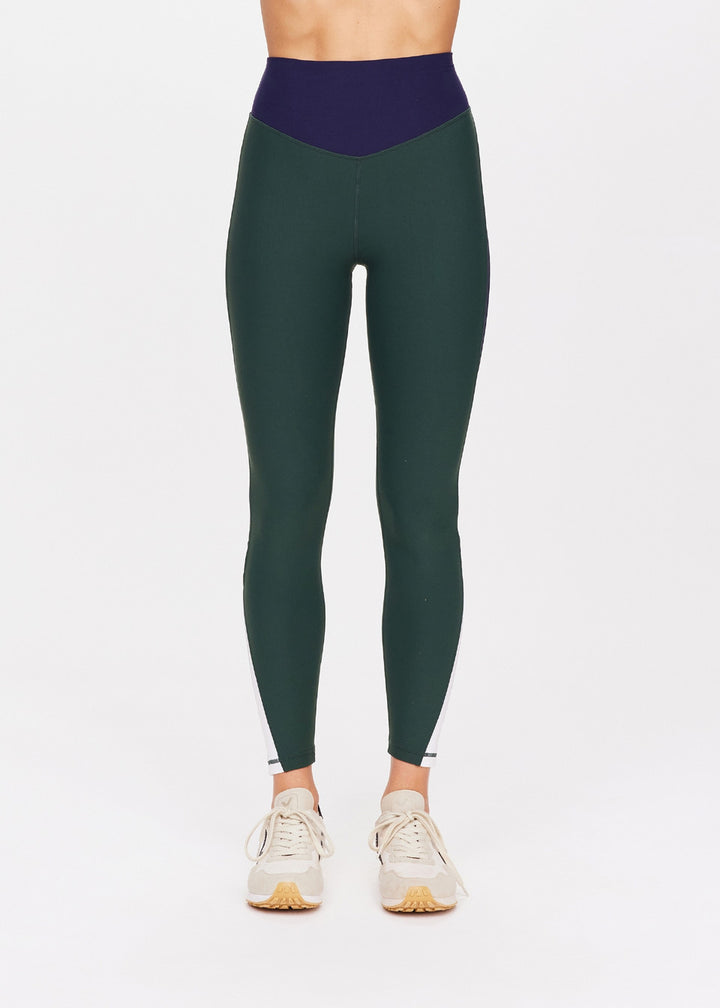 Playoff 25in High Midi Pant - Eden Green