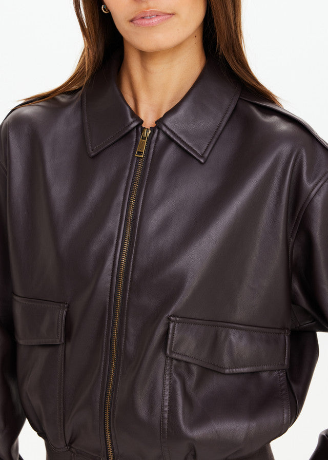 Zariah Bomber Jacket - Ebony
