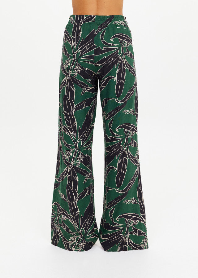 Tamara Juliet Pant - Green Jungle Print