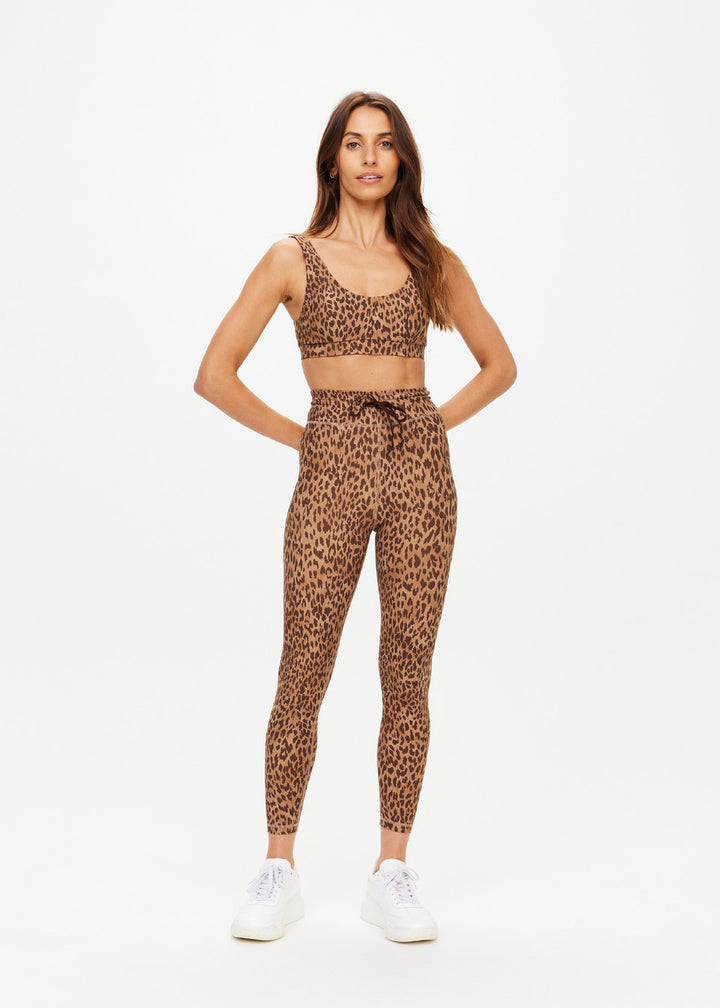 Panthera Daisy Scoop Neck Bra - Leopard