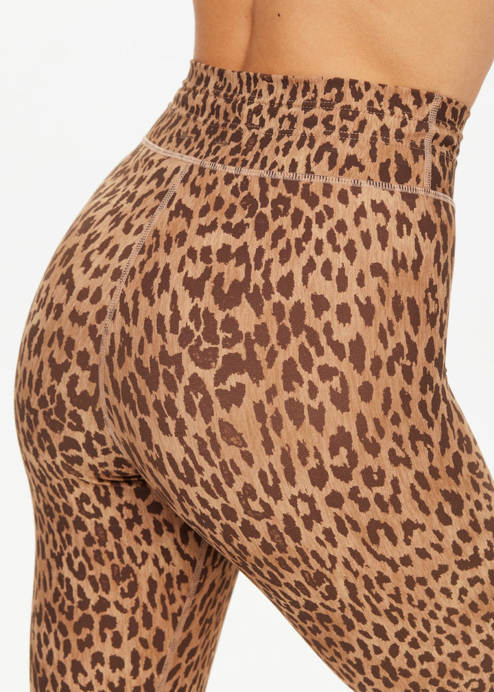 Panthera 25in Midi Pant - Leopard