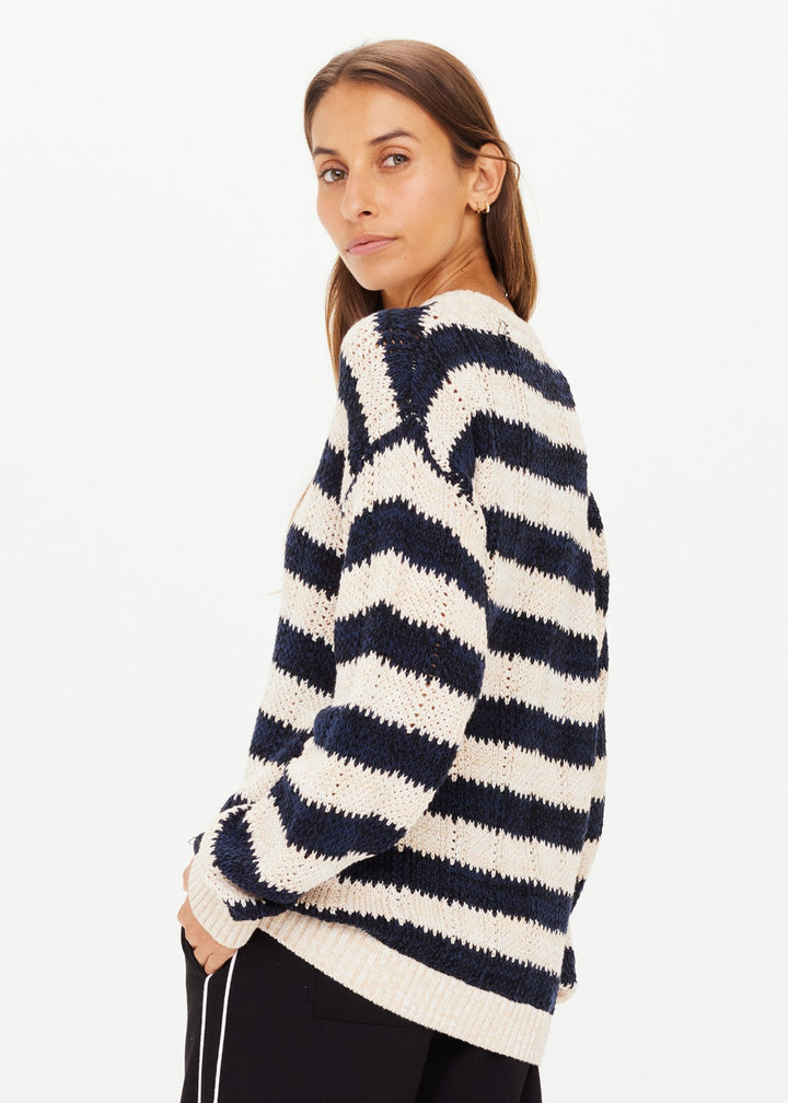 Queens Boo Knit - Stripe