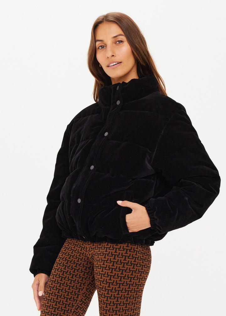 Amari Puffer Jacket - Black