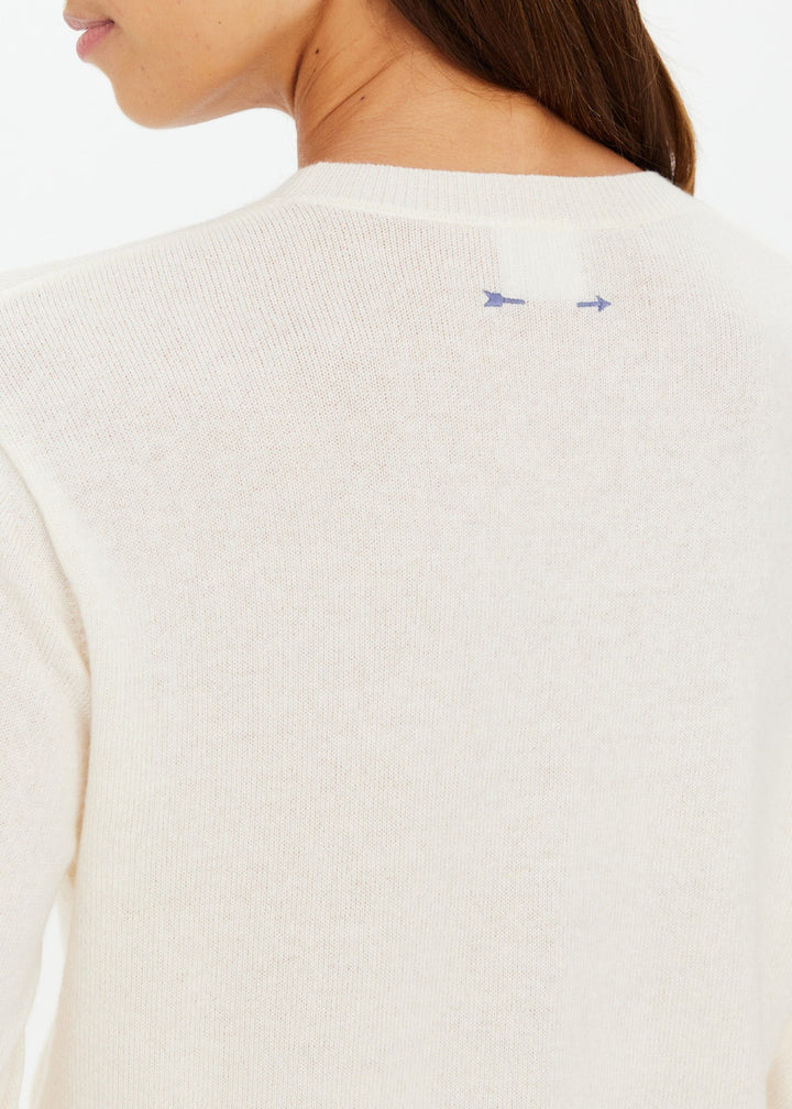 Gisella Wool Sweater - Creme