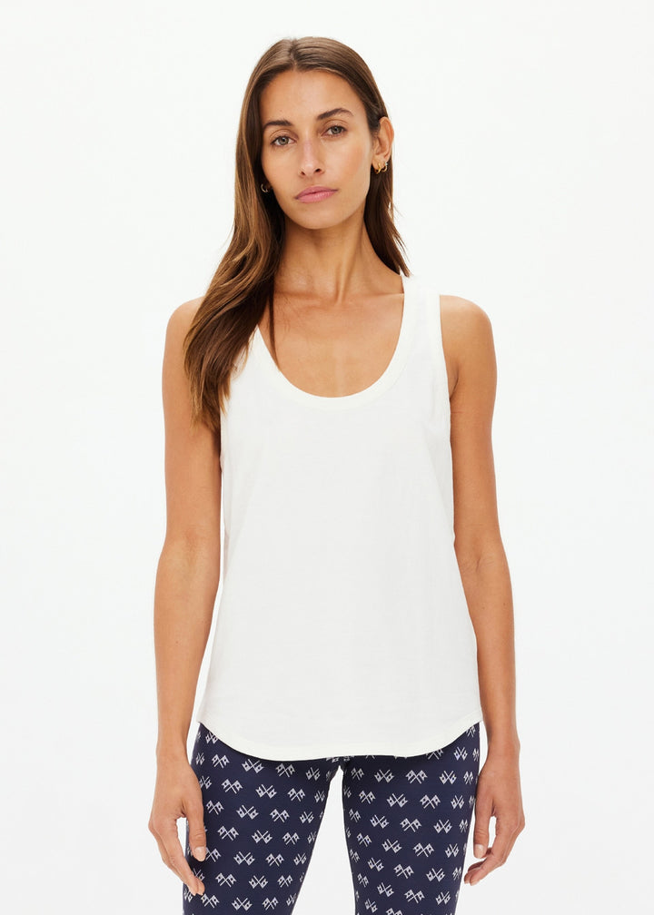 Soho Jacquie Tank Top - Creme