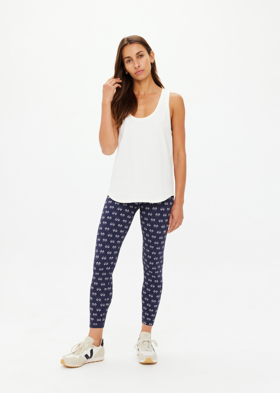 Soho Jacquie Tank Top - Creme