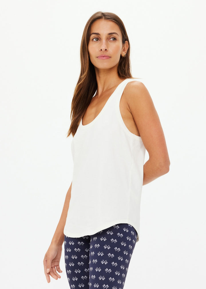 Soho Jacquie Tank Top - Creme