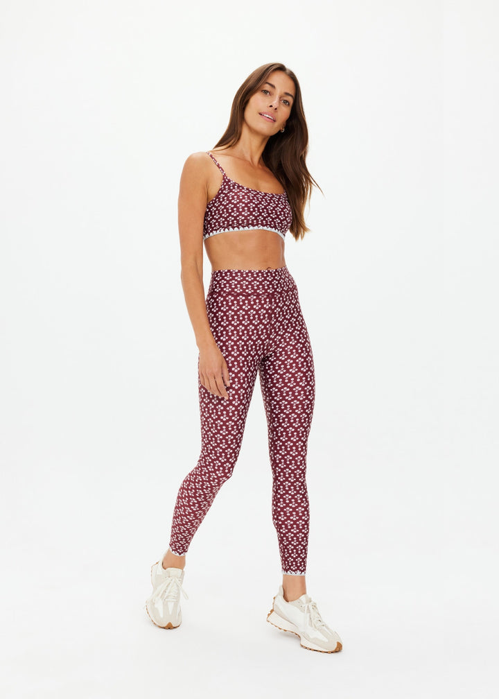 Firefly 25in Midi Pant - Floral