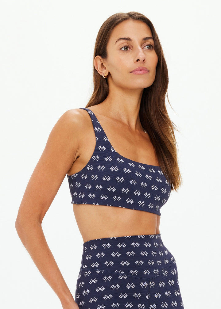 Cruzada Bridie Bra - Navy Jacquard