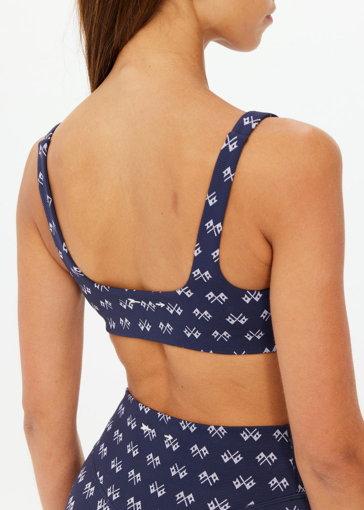 Cruzada Bridie Bra - Navy Jacquard