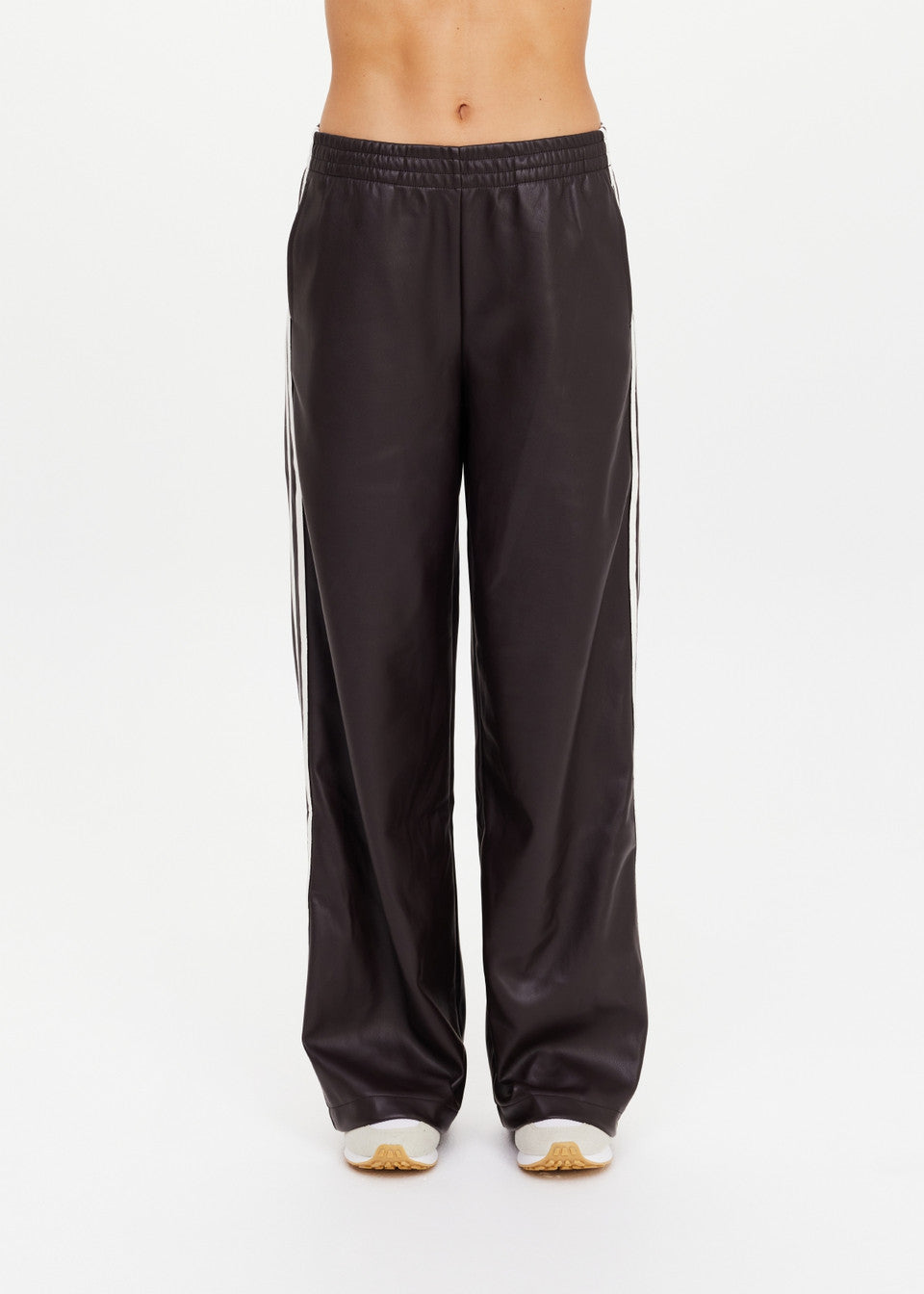 Vegan Leather Twilight Pant - Ebony