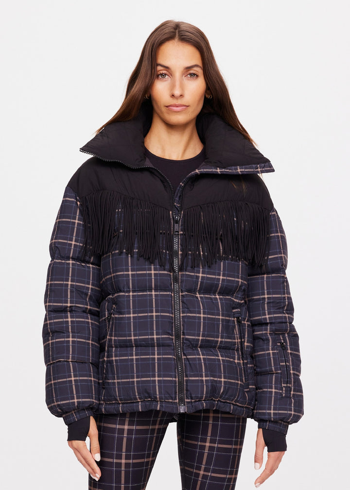 Lumiere Fox Puffer Jacket - Check