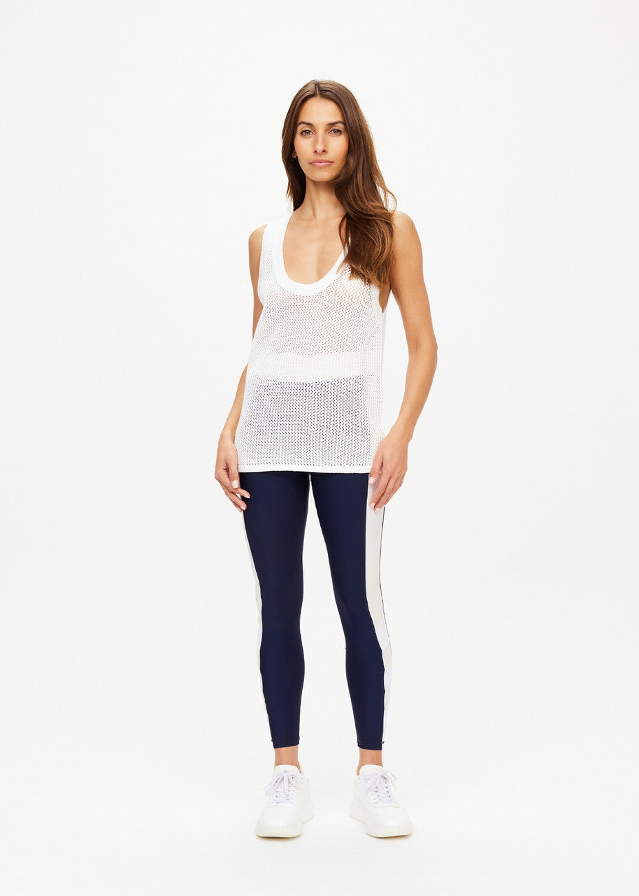 Fenway Wales Knit Tank - Creme