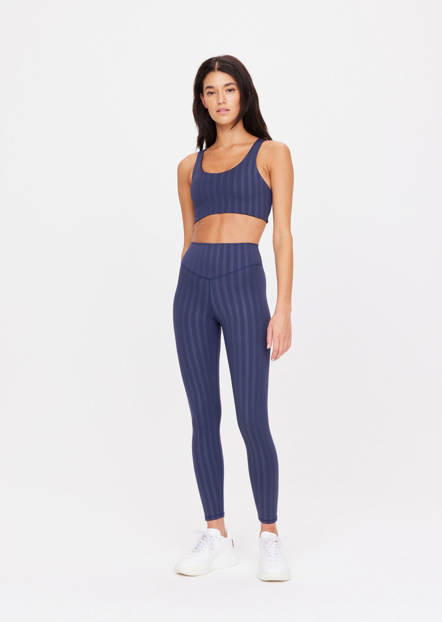 Wilde High Rise 25in Midi Pant - Navy