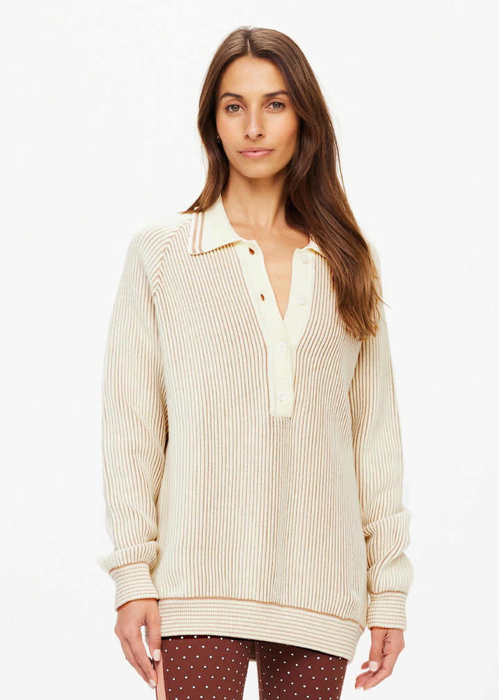 Alana Knitted Sweater - Natural