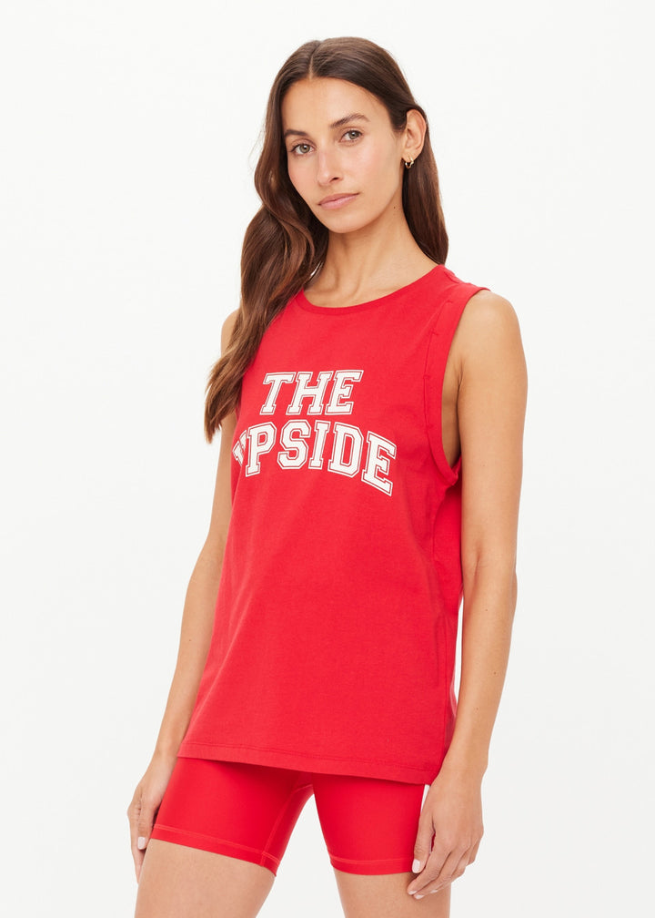 Jeet Tank Top - Cherry Red