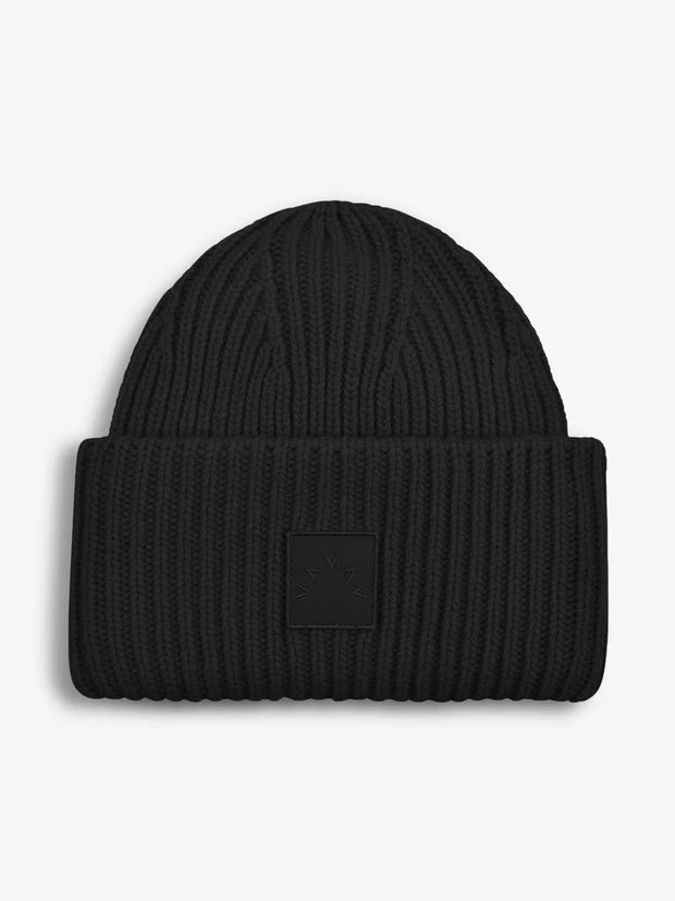 Cresta Rib Beanie - Black