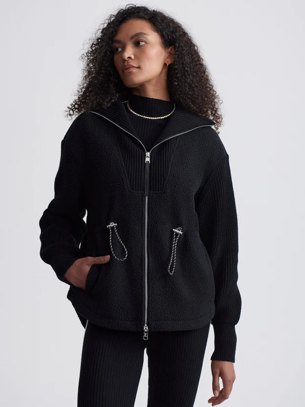 Renea Fleece Jacket - Black