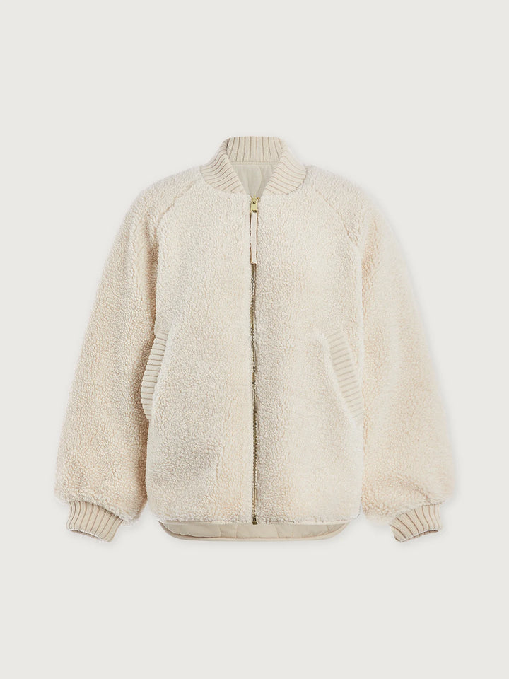 Serina Reversible Quilt Jacket - Sandshell