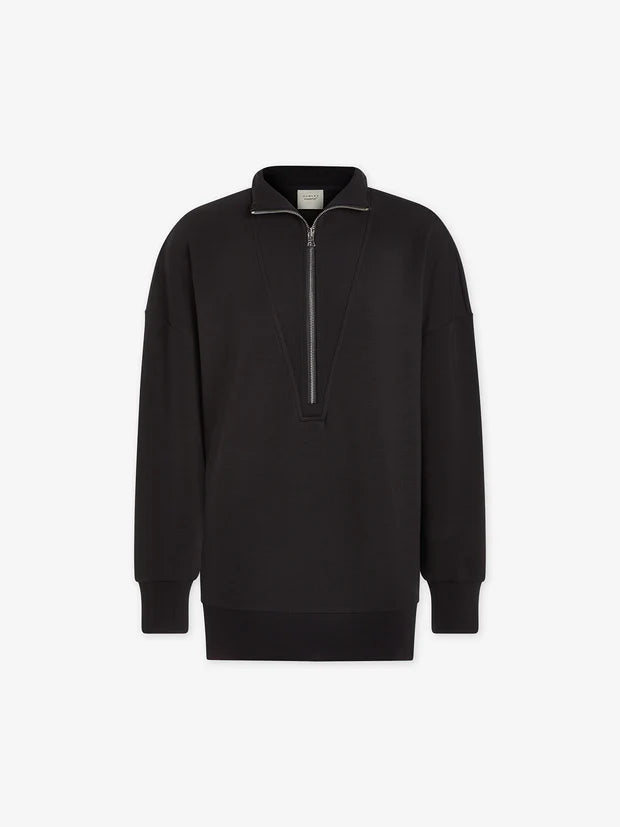 Masie Longline Sweat - Black