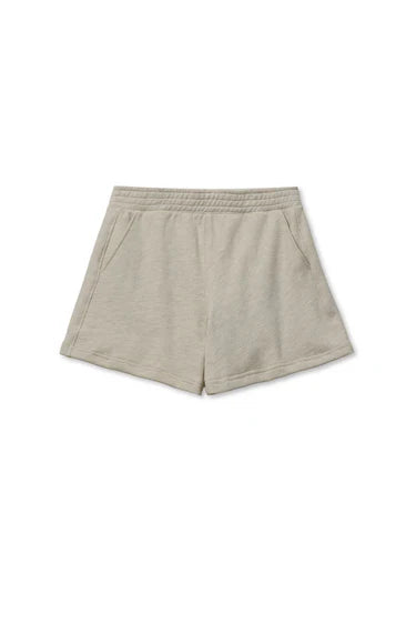 Bari French Terry Sweat Short - Oatmeal