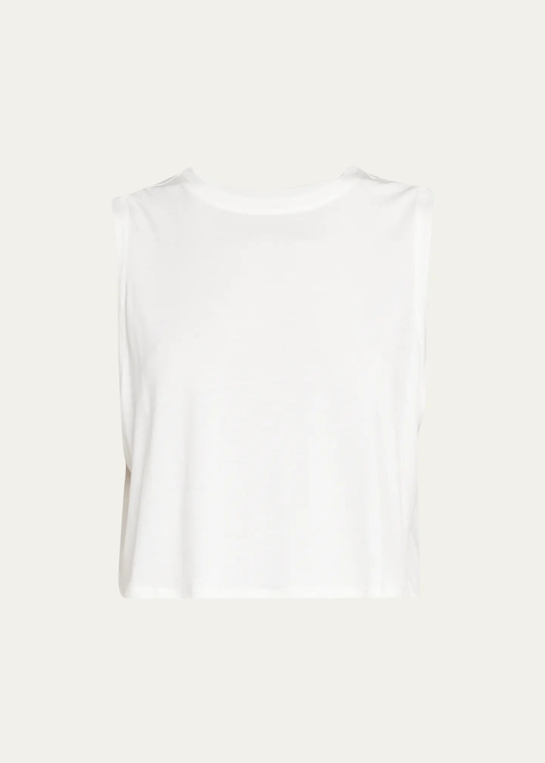 Sienna Jersey Tank - White