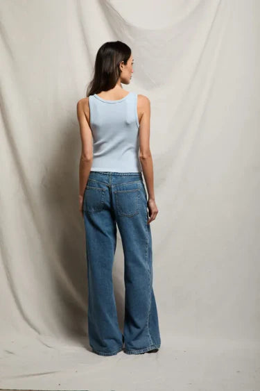 Blondie Tank - Powder Blue