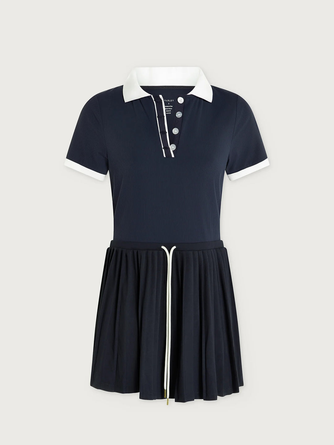 Paloma Court Dress 3.0 - Blue Nights/White