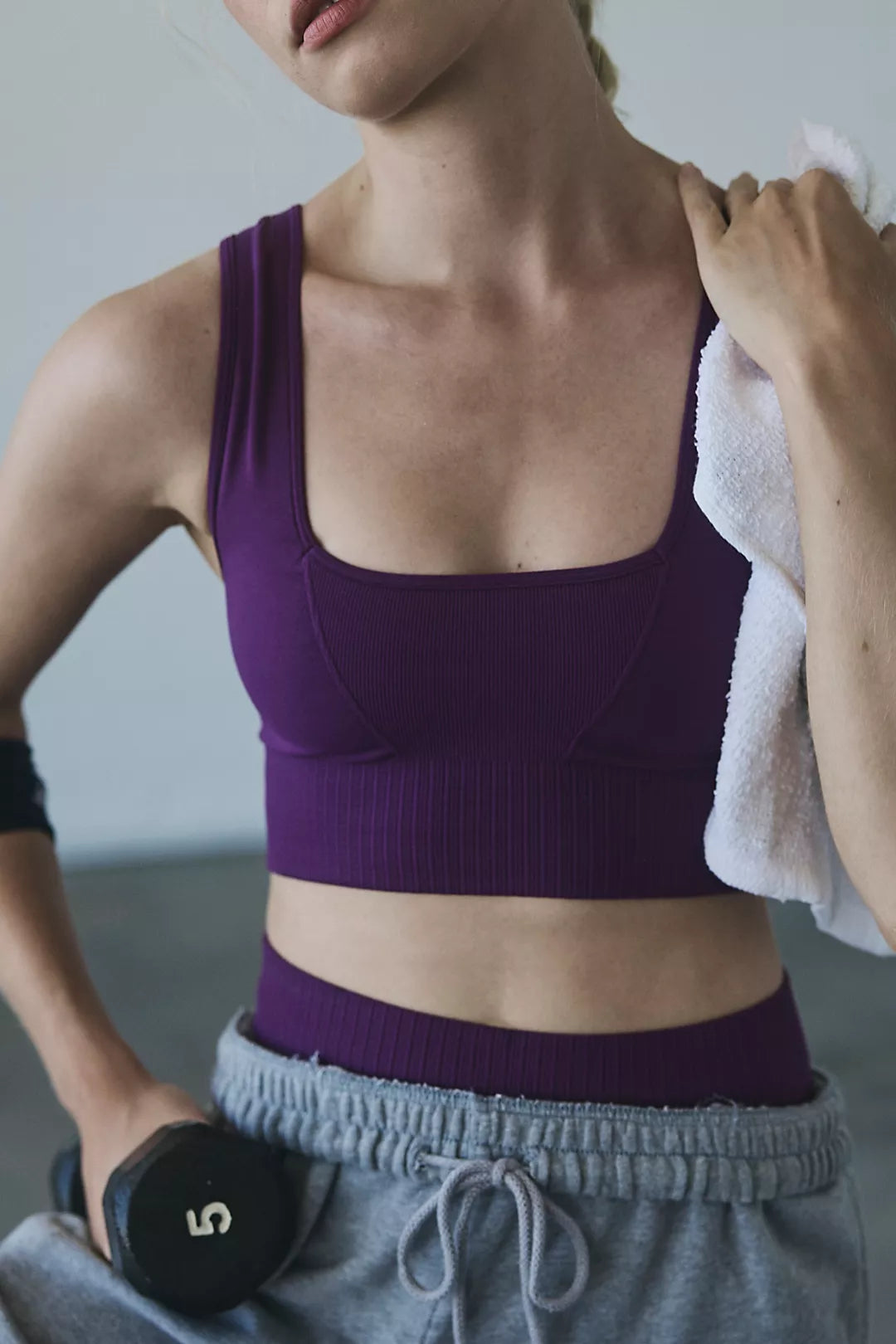 Good Karma Square-Neck Bra - Champion