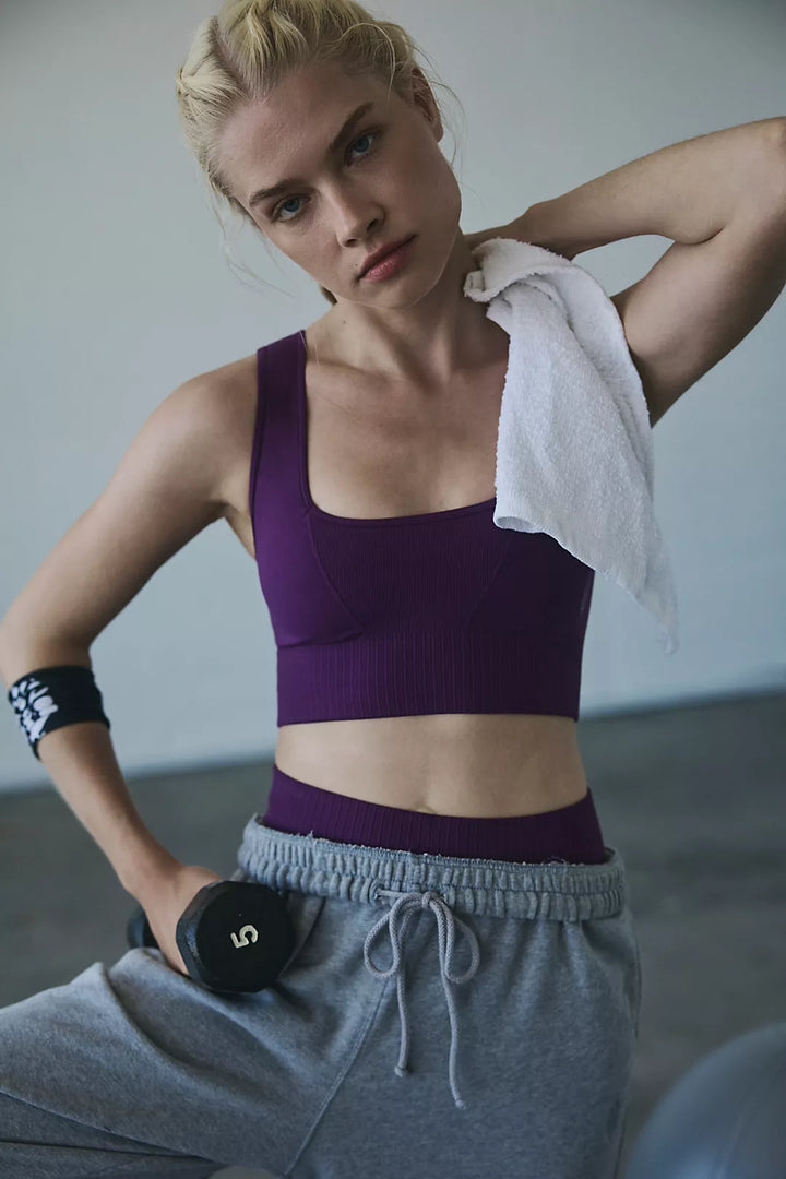 Good Karma Square-Neck Bra - Champion