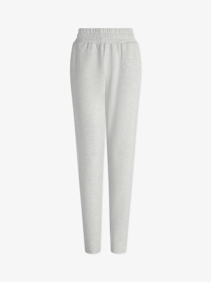 Slim Zip Hem Pant 29.5" - Ivory Marl