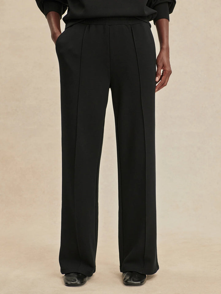 The Wide Leg Pant 30" - Black