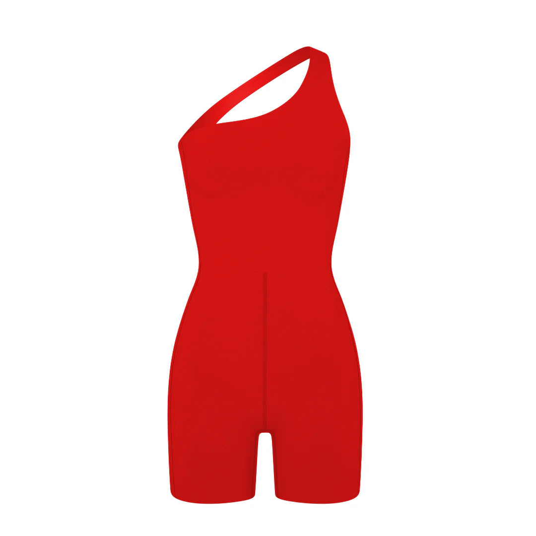 Shoreline Playsuit - Sweet Chili Heat (Red)