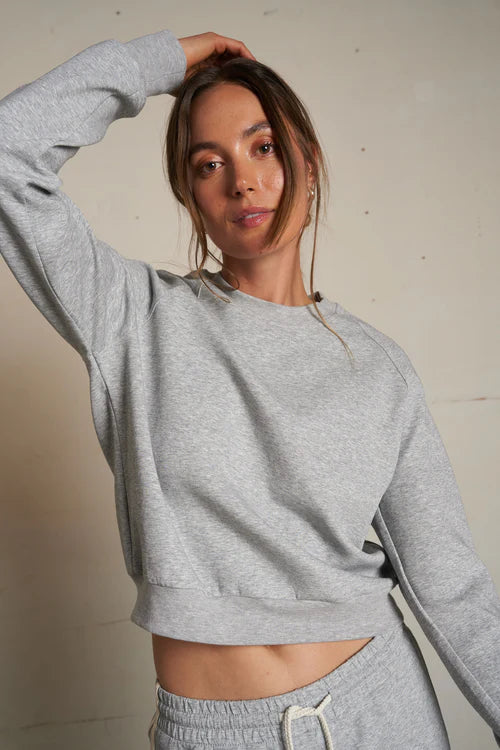 Lucia Sweatshirt - Heather Grey