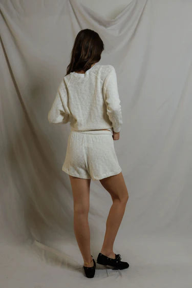 Malia Beach Mesh Short - Natural