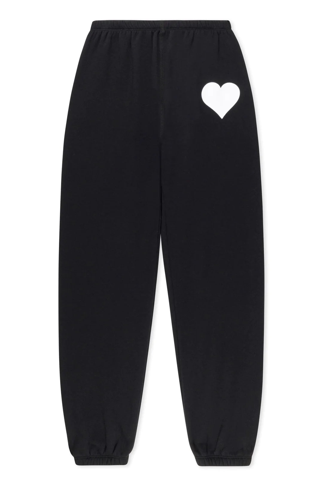 Heart Sweatpants - Black/White