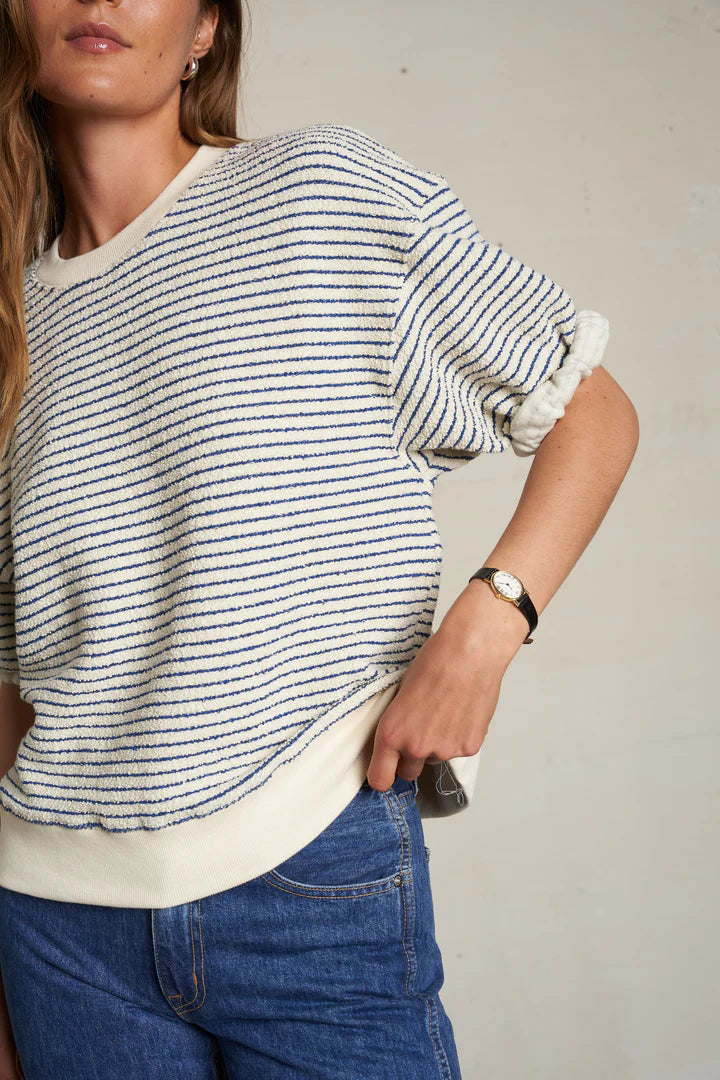 Rebecca Stripe - Navy Stripe
