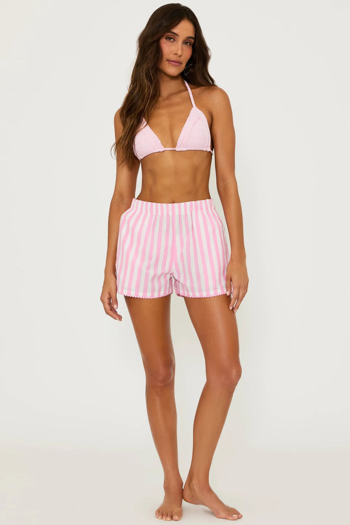 Tia Short Prism - Pink Stripe